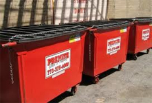 Red Dumpsters
